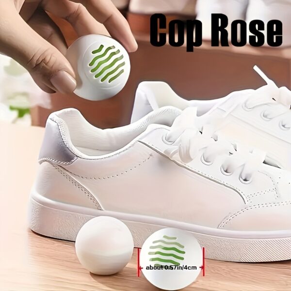 6pcs, Deodorant Balls, Deodorant Balls For Sneakers, Lockers, Gym Bags - 6 Pack - Air Fresh - Also Great For Home, Office And Car.